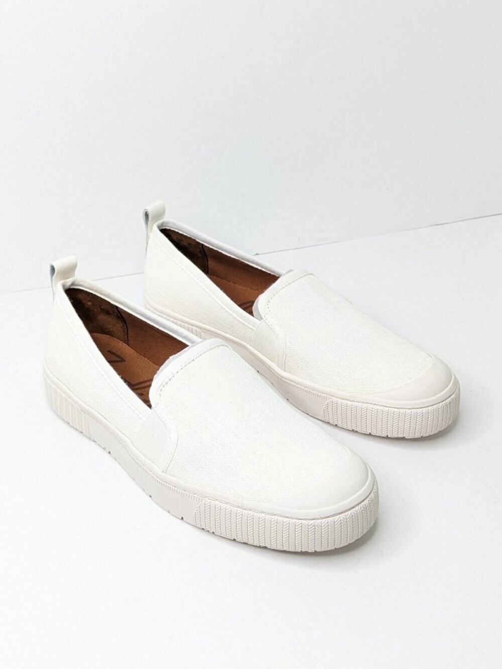 Zodiac Ciara Casual Slip-On Sneakers, White, Women's 9